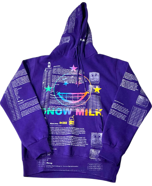 Snow Milk Kindness Hoodie (Size Small)