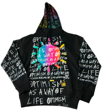 Load image into Gallery viewer, Optimism As A Way Of Life Hoodie (Size Small)
