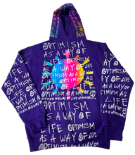 Load image into Gallery viewer, Optimism As A Way Of Life Hoodie (Size Small)
