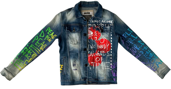 World Peace Jean Jacket (Size Small)