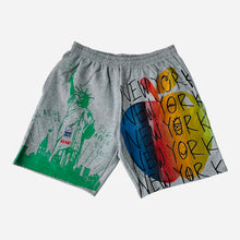 Load image into Gallery viewer, Big Apple Love Shorts (Size Large)
