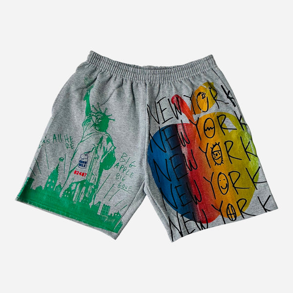 Big Apple Love Shorts (Size Large)