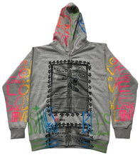 Load image into Gallery viewer, Hello Friend ZipUp Hoodie (Size Medium)
