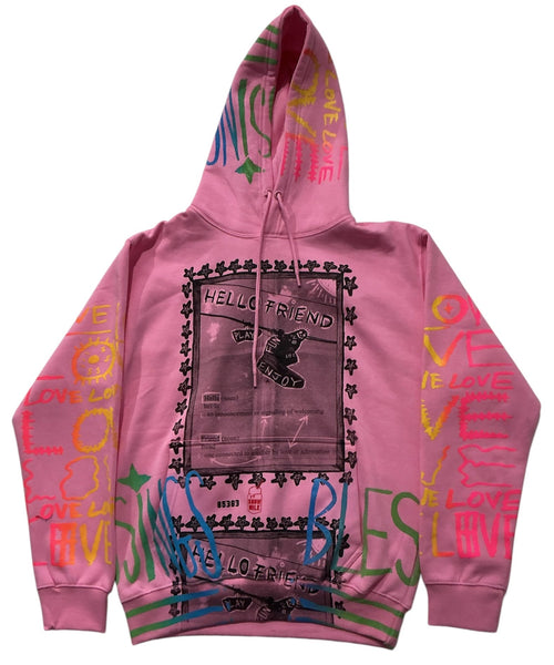 Hello Friend Hoodie (Size Medium)