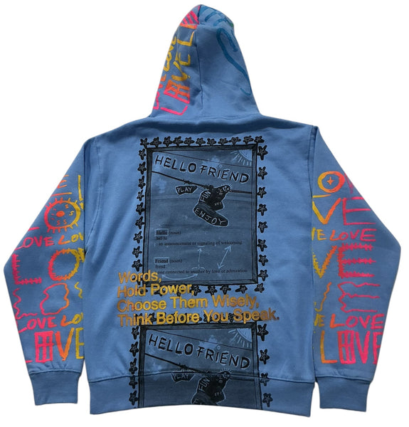 Hello Friend Hoodie (Size Medium)