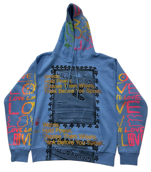 Hello Friend Hoodie (Size Medium)