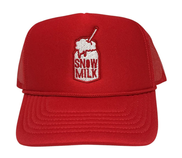 Snow Milk Trucker Hat