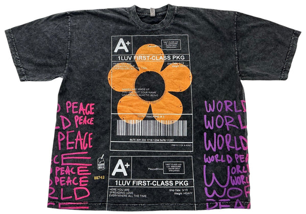 Positive Shipping Label Tee 6.5 oz (Size 2XL)