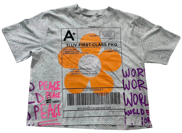 World Peace Crop Top (Size Women’s XL)