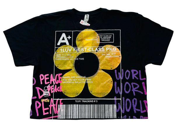 World Peace Crop Top (Size Women’s Large)