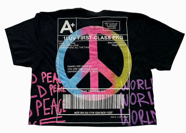 World Peace Crop Top (Size Women’s Large)
