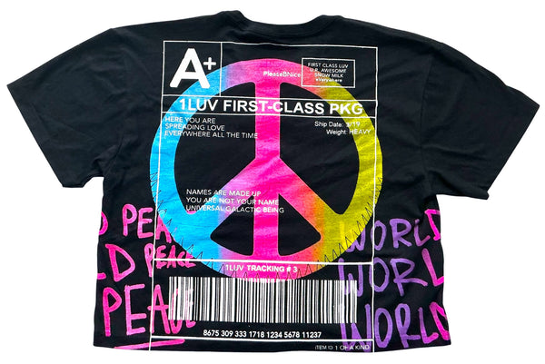 World Peace Crop Top (Size Women’s Small)