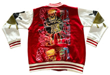 Load image into Gallery viewer, Just Kidding Varsity Jacket (Size S)
