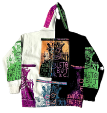 Load image into Gallery viewer, Everything All The Time All At Once Split Color Hoodie (Size Large)
