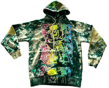 Load image into Gallery viewer, Just Kidding Bleached Hoodie (Size S)
