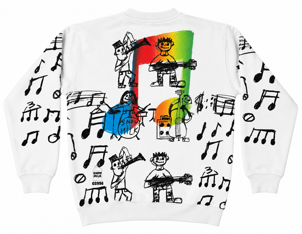 Music Notes Crewneck (Available In All Sizes)