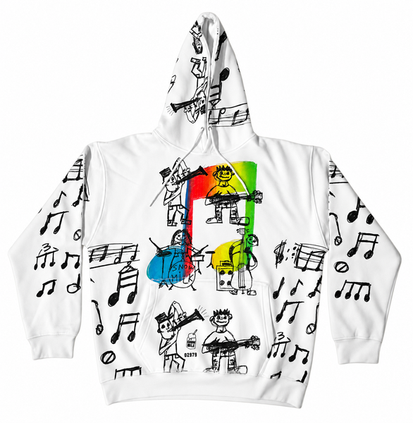 Music Notes Hoodie (Available In All Sizes)