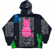 Load image into Gallery viewer, Cats &amp; Dogs Hoodie (CATS) (Available In All Sizes)
