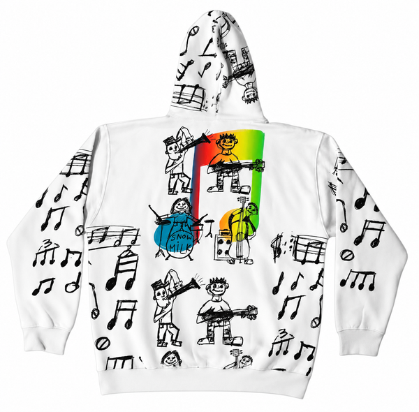 Music Notes Hoodie (Available In All Sizes)