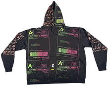 Load image into Gallery viewer, Positive Shipping Label Hoodie (Size 3XL)
