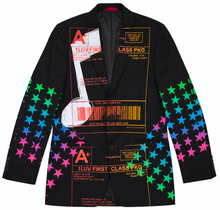 Load image into Gallery viewer, The Positive Shipping Label Music Star Blazer
