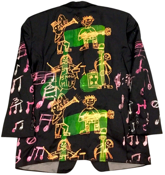 Music Notes Blazer (Size Small)