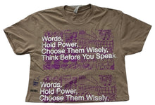 Load image into Gallery viewer, Words Hold Power Crop Top (Size Small)
