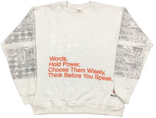 Load image into Gallery viewer, Words Hold Power Crewneck (Large)
