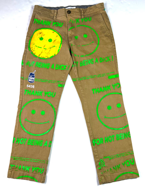 Thank You For Not Being A Dick Pants (Size 30W x 28L)